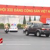 Lực lượng CSGT đảm bảo ATGT phục vụ Đại hội Đảng lần thứ 13