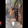 Mất an toàn phòng cháy từ hệ thống dây điện trên đường phố