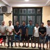 Triệt phá ổ nhóm khai thác cát trái phép trên tuyến sông Đuống