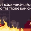 Kỹ năng thoát hiểm cho trẻ em khi xảy cháy