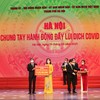 Tập đoàn Sun Group ủng hộ thành phố Hà Nội 55 tỷ đồng mua vắc-xin phòng chống Covid-19