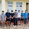 Nhóm đối tượng tụ tập đánh bạc trong ngôi nhà ở cánh đồng vắng