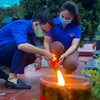 Thanh niên Thủ đô thắp nến tri ân các anh hùng liệt sĩ