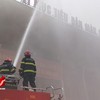 Diễn tập phương án PCCC tại Cung Văn hoá lao động hữu nghị Việt Xô