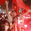 Người dân Thủ đô mừng chiến thắng của U23 Việt Nam