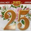 Lịch vạn sự hôm nay Thứ 3 ngày 25 tháng 1 năm 2022