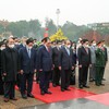 Lãnh đạo Đảng, Nhà nước, thành phố Hà Nội vào Lăng viếng Chủ tịch Hồ Chí Minh trước thềm Tết Nhâm Dần