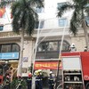 Diễn tập phương án chữa cháy tại Công ty Cổ phần TMDV Tổng hợp Hai Bà Trưng