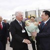 Chủ tịch Quốc hội Vương Đình Huệ bắt đầu thăm chính thức Hungary