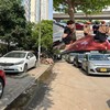 Ô tô dừng đỗ lấn chiếm mặt đường khu đô thị Kim Văn - Kim Lũ, xử lý nghiêm vẫn tái diễn