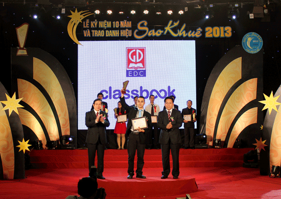Sách giáo khoa điện tử Classbook đoạt giải Sao Khuê 2013 ảnh 1