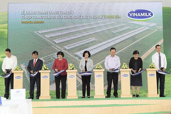Khánh thành Tổ hợp trang trại bò sữa công nghệ cao Vinamilk Thanh Hóa ảnh 2