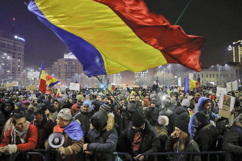 Tham nhũng - nguy cơ bùng nổ xã hội Romania ảnh 1
