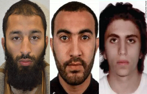 Xác định được 3 thủ phạm vụ khủng bố London ảnh 1
