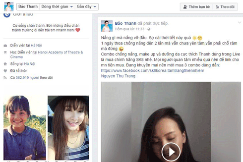 Thực hư chuyện "sao" Việt kiếm bộn tiền nhờ quảng cáo trên mạng xã hội ảnh 1
