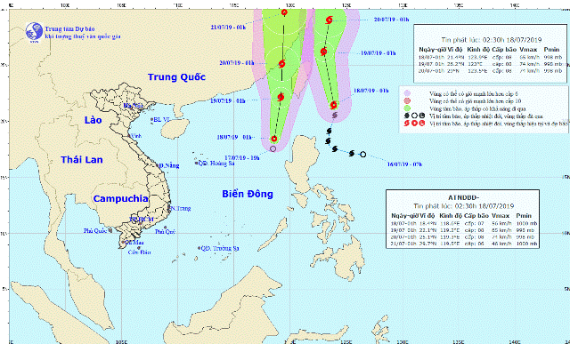 Dự báo thời tiết: Biển Đông dồn dập đón bão, Bắc bộ nắng nóng diện rộng kéo dài ảnh 1