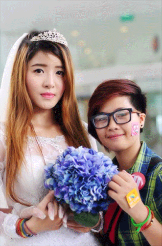 Gặp “chú rể” xinh đẹp của đám cưới đồng tính “khủng” tại Hà Nội ảnh 3