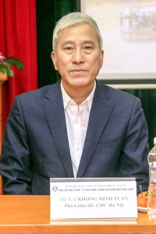 BS Khổng Minh Tuấn tham gia buổi giao lưu trực tuyến tại Báo An ninh Thủ đô BS Khổng Minh Tuấn tham gia buổi giao lưu trực tuyến tại Báo An ninh Thủ đô