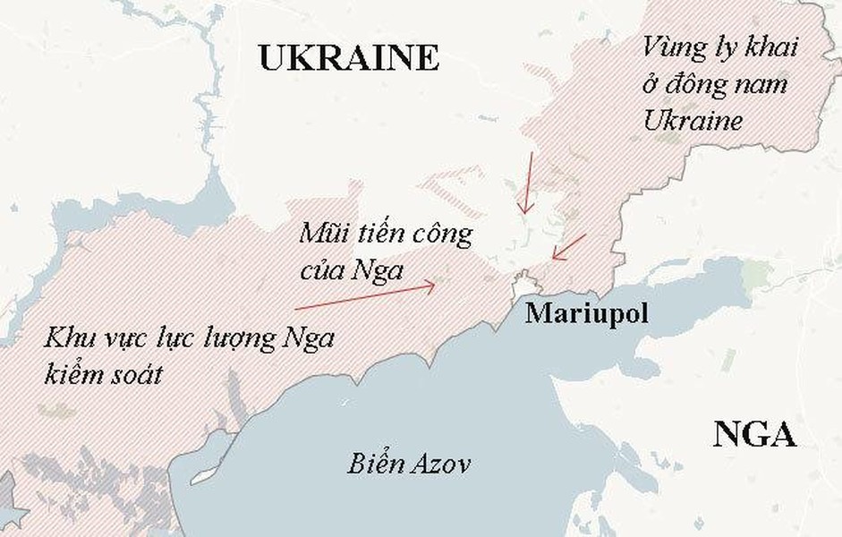 Phòng ngự Ukraine thất thủ, lực lượng Nga tiến vào trung tâm thành phố Mariupol