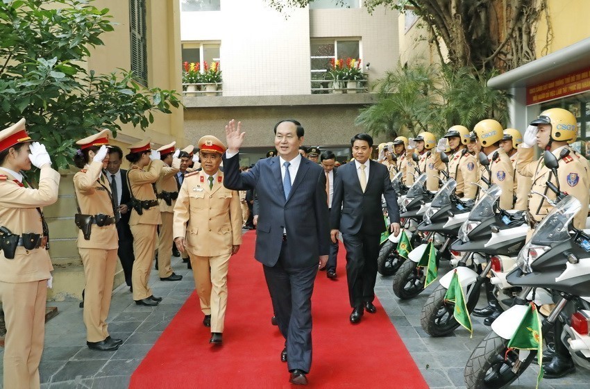 Chủ tịch nước Trần Đại Quang: Làm hết sức mình phục vụ Tổ quốc, phục vụ nhân dân ảnh 2
