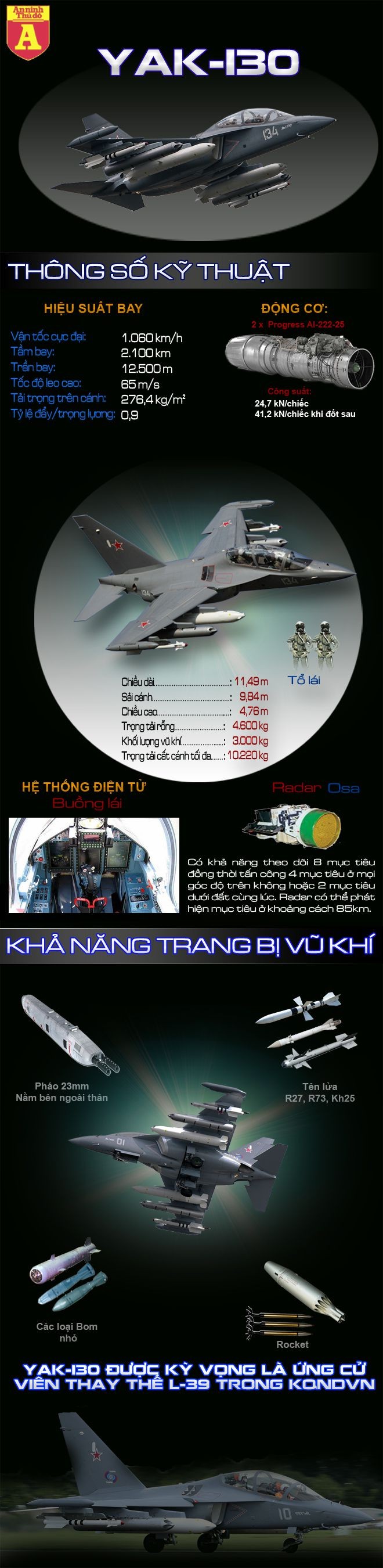[Infographic] Chiến binh thay thế L-39 của Việt Nam ảnh 1