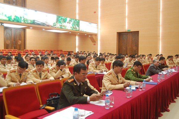 Các đại biểu và CBCS tham gia Hội nghị tập huấn