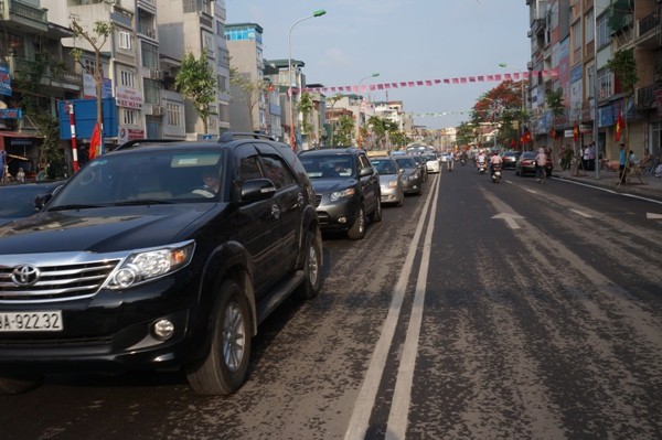 Diện mạo mới của đường Thanh Nhàn