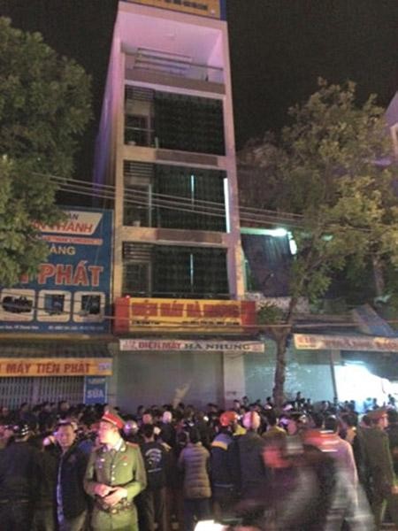 Ngôi nhà - cửa hàng điện máy nơi phát hiện sự việc