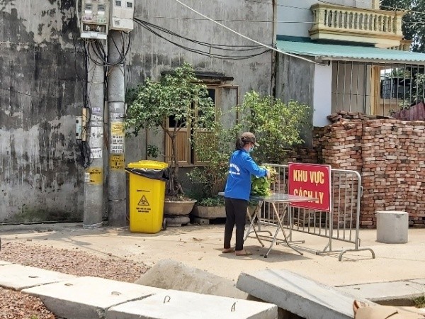 Xã Dũng Tiến: Ấm tình người trong những ngày cách ly chống dịch Covid-19 ảnh 3