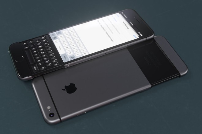 Concept iPhone 7 lấy cảm hứng từ BlackBerry Priv ảnh 4