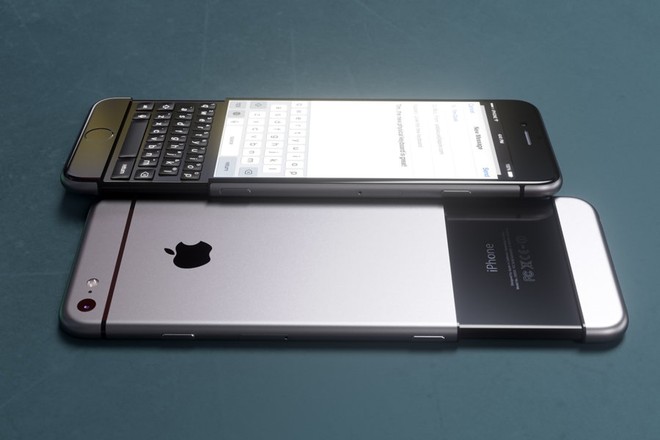 Concept iPhone 7 lấy cảm hứng từ BlackBerry Priv ảnh 5