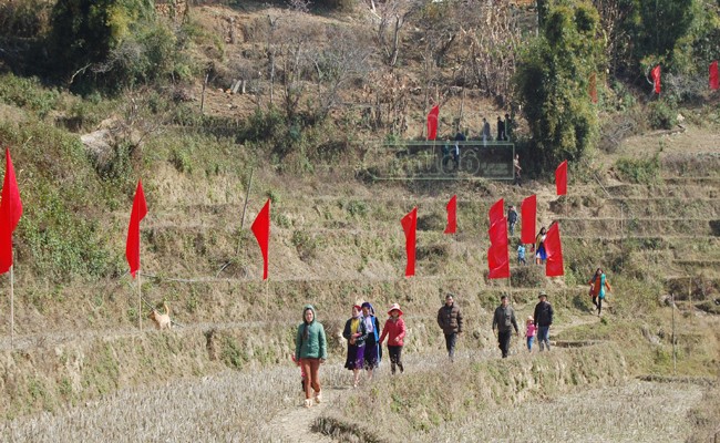 Ấn tượng những cú ra đòn của "đấu sỹ" dê trên cao nguyên đá Đồng Văn ảnh 25