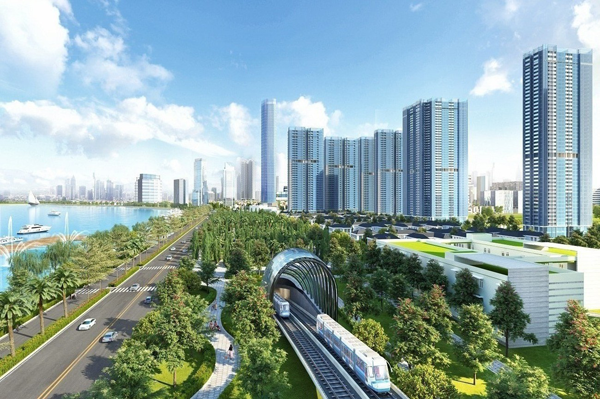 Phối cảnh Vinhomes Golden River