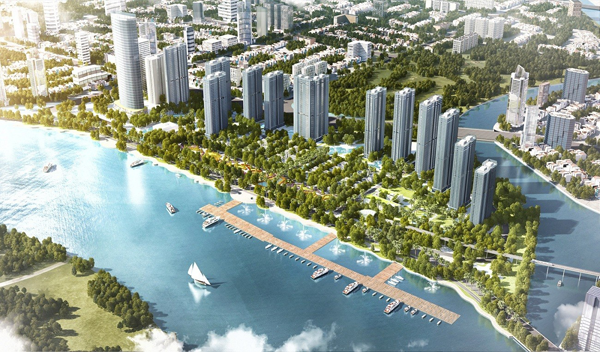 Phối cảnh Vinhomes Golden River