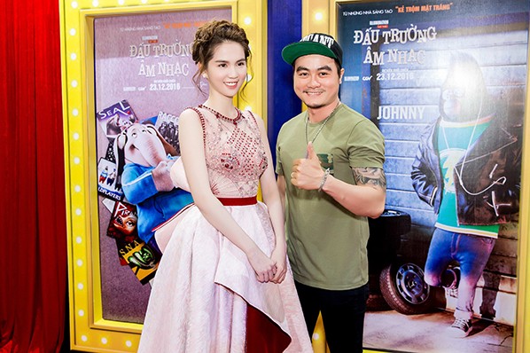 Ngọc Trinh xuất hiện lộng lẫy ra mắt bộ phim "Đấu trường âm nhạc" ảnh 7