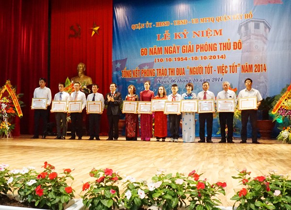 1.391 cá nhân được khen thưởng "Người tốt, việc tốt" ảnh 1