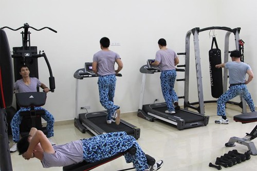 Xem bộ đội Lữ đoàn Tàu ngầm 189 Hải Quân rèn luyện xuyên Tết ảnh 2