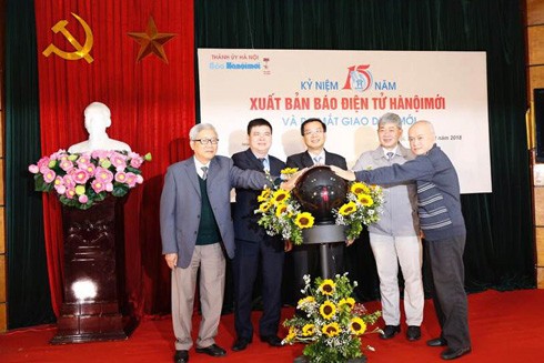 Báo điện tử Hànộimới kỷ niệm 15 năm xuất bản và ra mắt giao diện mới ảnh 1