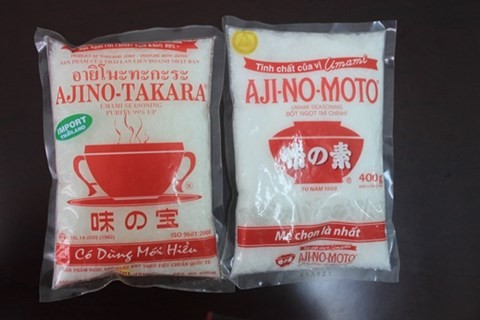 "Nhái" nhãn hiệu bột ngọt Aji-no-moto, một công ty bị phạt 500 triệu đồng ảnh 1