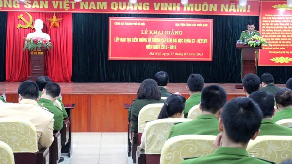 Toàn cảnh buổi lễ