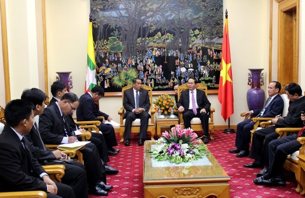 Toàn cảnh buổi tiếp