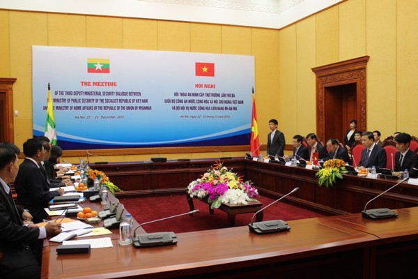 Hội nghị đối thoại an ninh cấp Thứ trưởng lần thứ ba giữa Bộ Công an Việt Nam và Bộ Nội vụ Myanmar