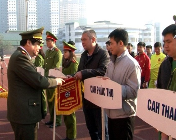 Giải đấu thu hút sự tham gia của đông đảo của cán bộ chiến sỹ các đơn vị