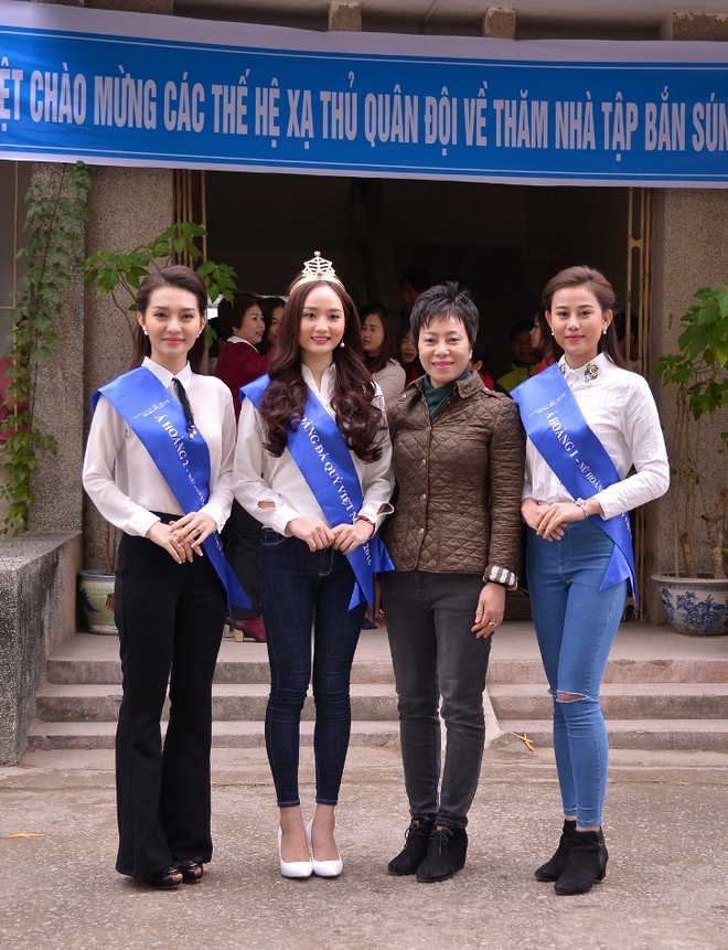 Top 3 "Nữ hoàng đá quý Việt Nam 2016" đồng hành cùng xạ thủ Hoàng Xuân Vinh ảnh 4