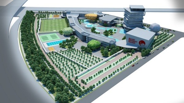 Mô hình diện tích trường BUV tại Ecopark