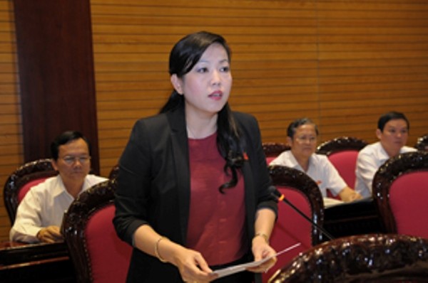 Đại biểu Nguyễn Thanh Hải phát biểu