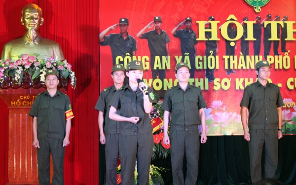 Sôi nổi Hội thi Công an xã giỏi thành phố Hà Nội ảnh 5