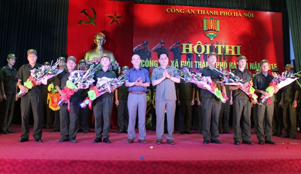 Sôi nổi Hội thi Công an xã giỏi thành phố Hà Nội ảnh 4