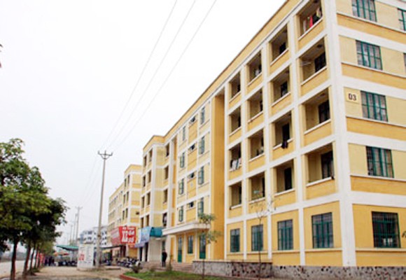 Bất cập nhà chung cư cho công nhân tại Kim Chung ảnh 1