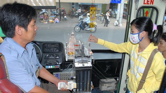 Hà Nội sẽ có vé xe buýt tự động? ảnh 1